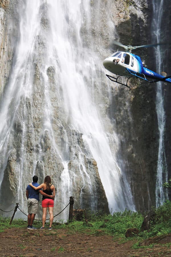 helicopter tour jurassic park