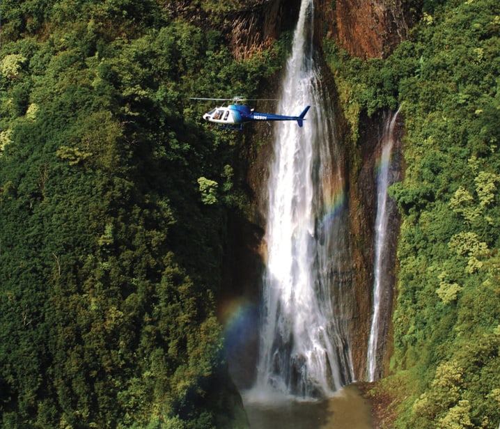 Manawaiopuna Jurassic Falls Jurassic Falls Land in the Fall Tour